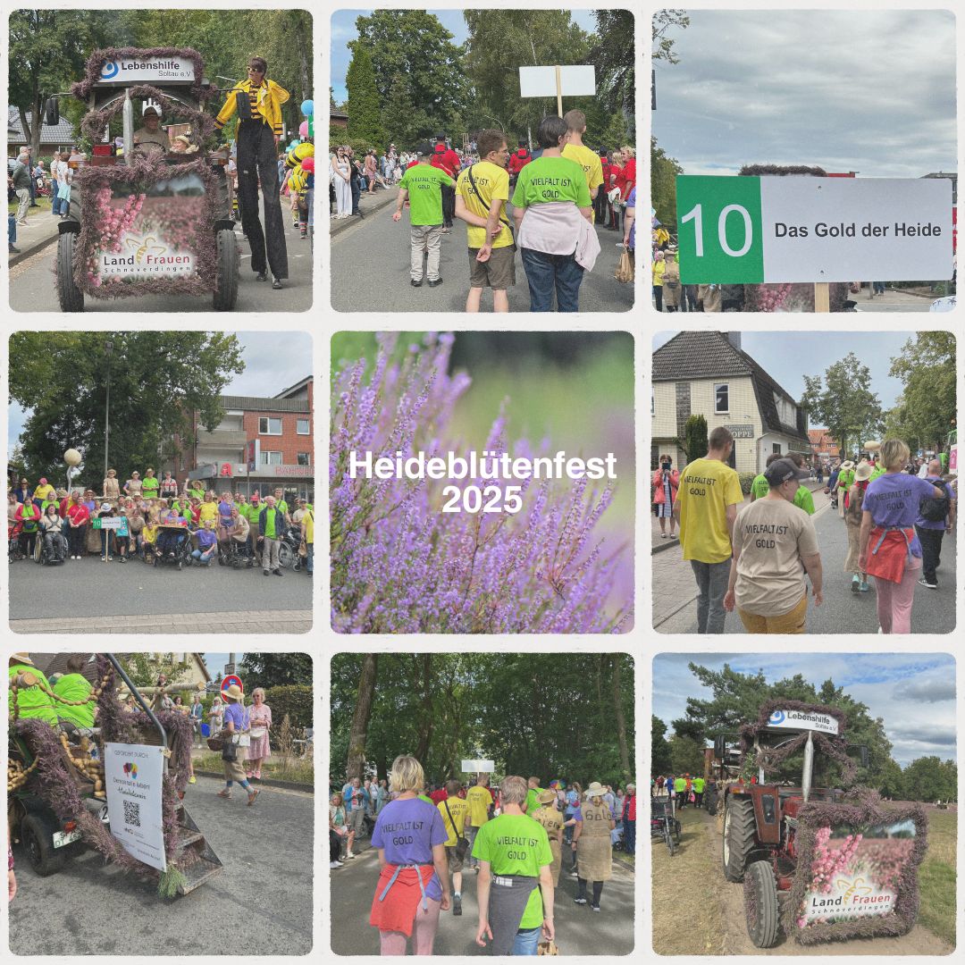 Collage vom Festwagen