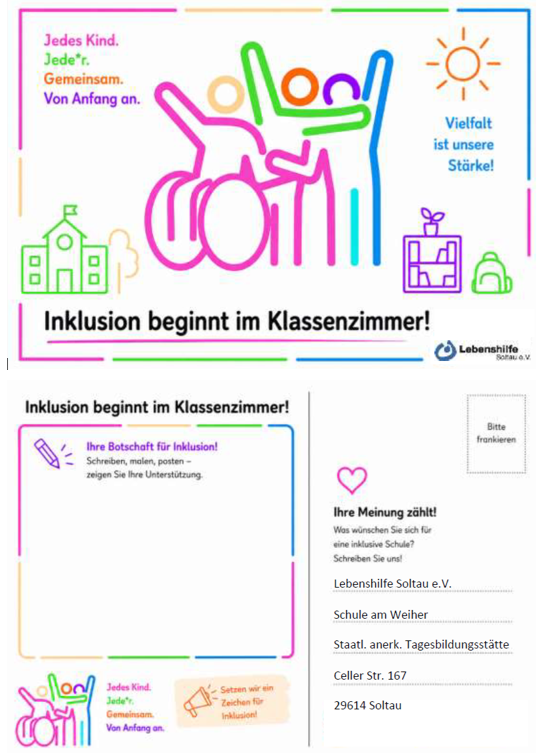 Verschiedene Icons zur Inklusion auf einer Postkarte Verschiedene Icons zur Inklusion auf einer Postkarte