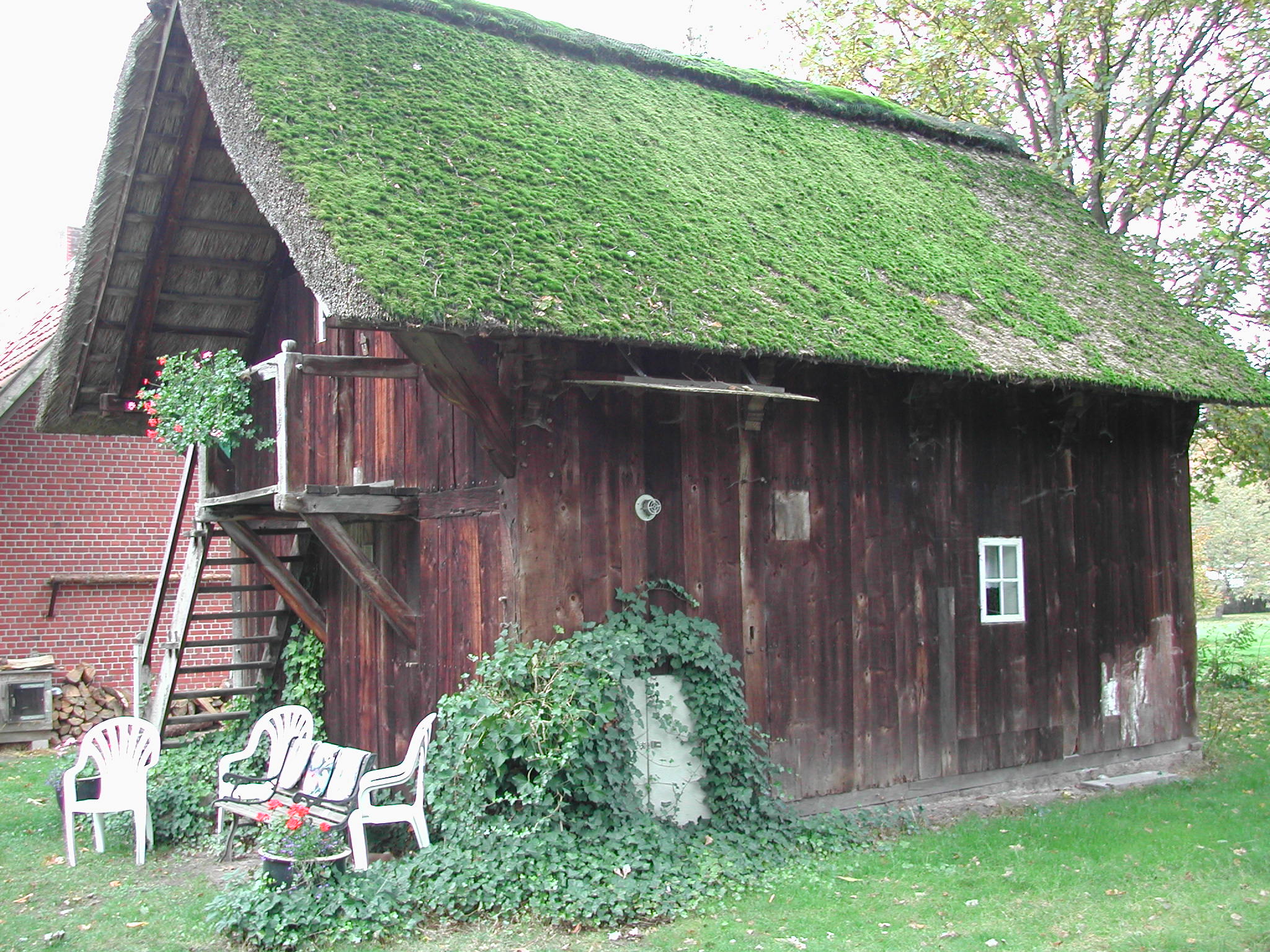 Altes Holzgebäude