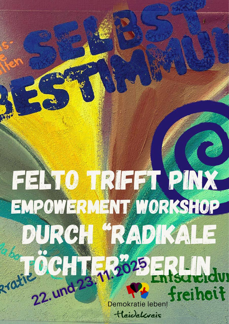 Werbeplakat für Felto trifft Pinx Werbeplakat für Felto trifft Pinx