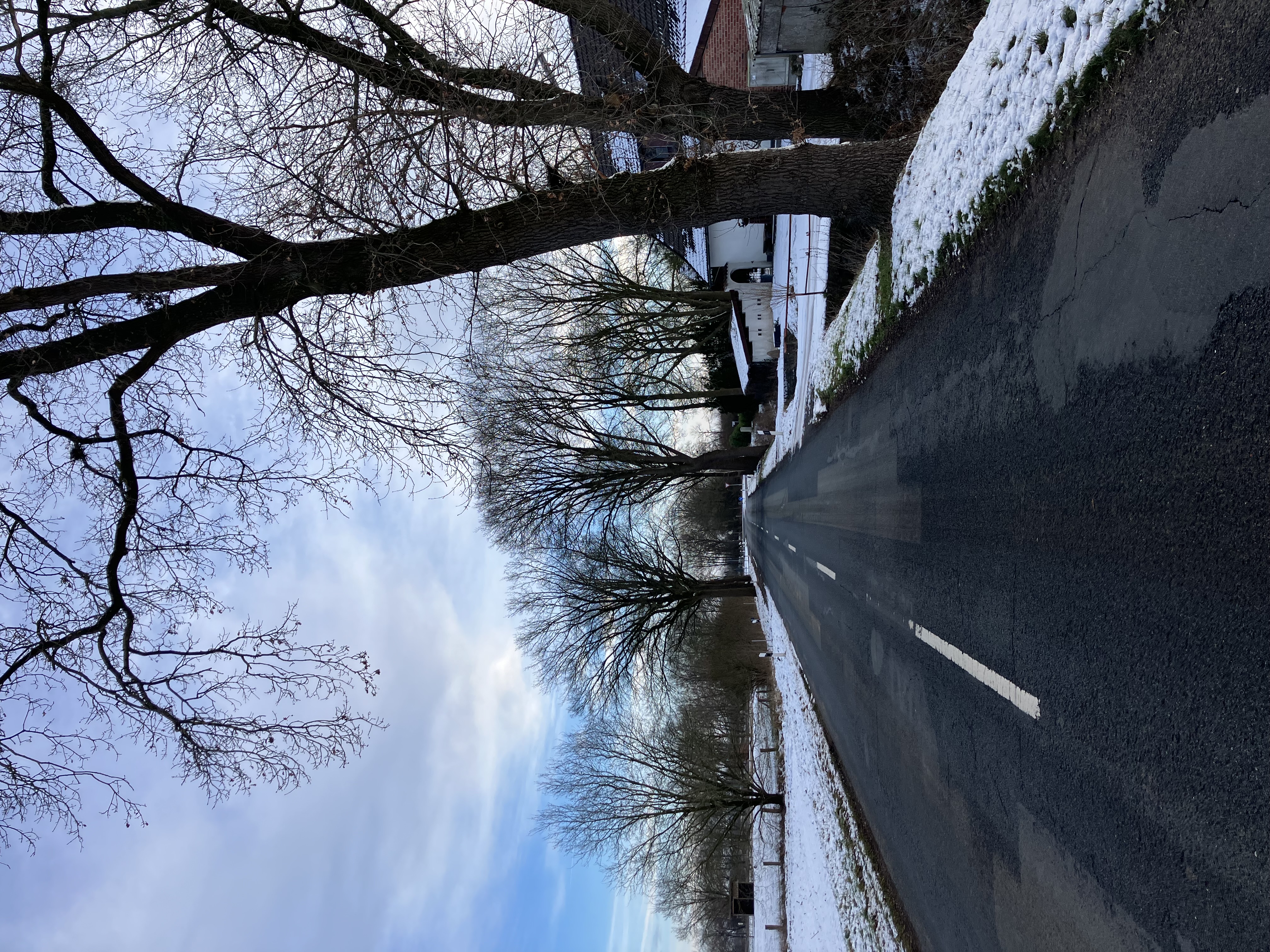 Die Fahrbahn weist deutlich Verdrückungen und Risse auf. Die Fahrbahn weist deutlich Verdrückungen und Risse auf.