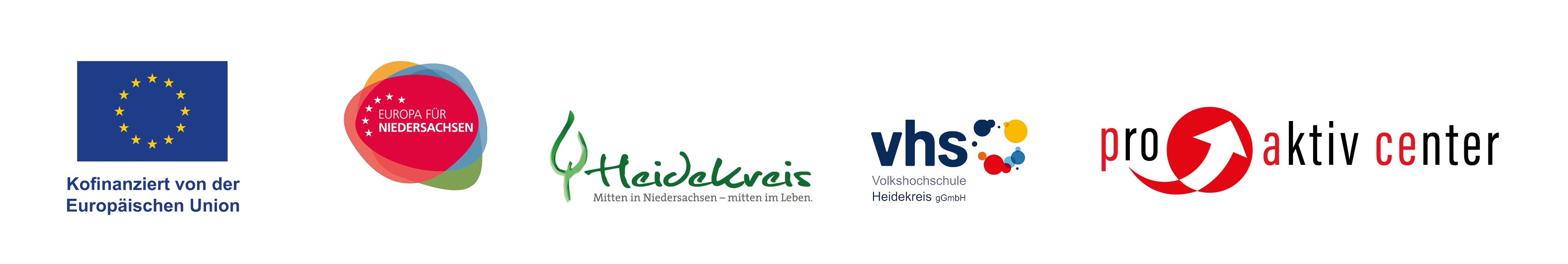 Logo-Leiste mit Förderung
