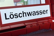 Schild Löschwasser