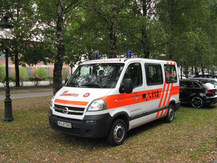 Einsatzfahrzeug der Johanniter